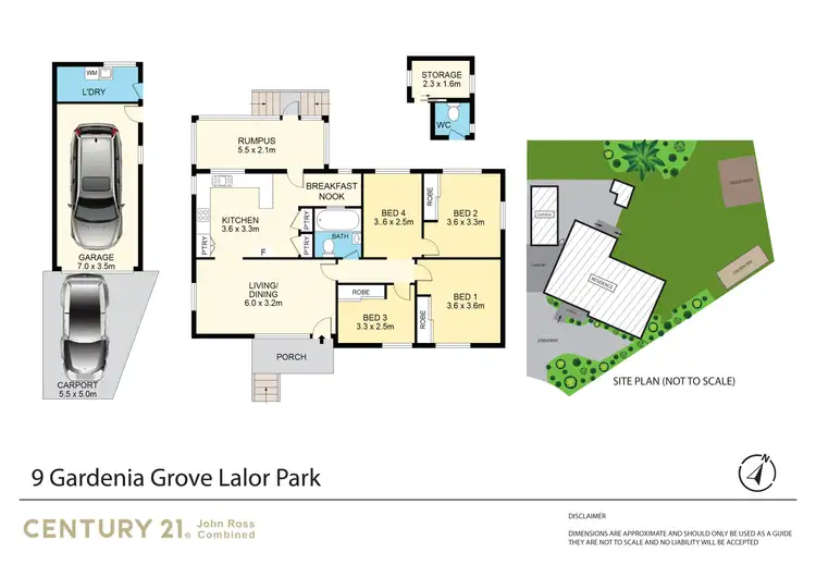 Floorplan of Homely house listing, 9 Gardenia Grove, Lalor Park NSW 2147