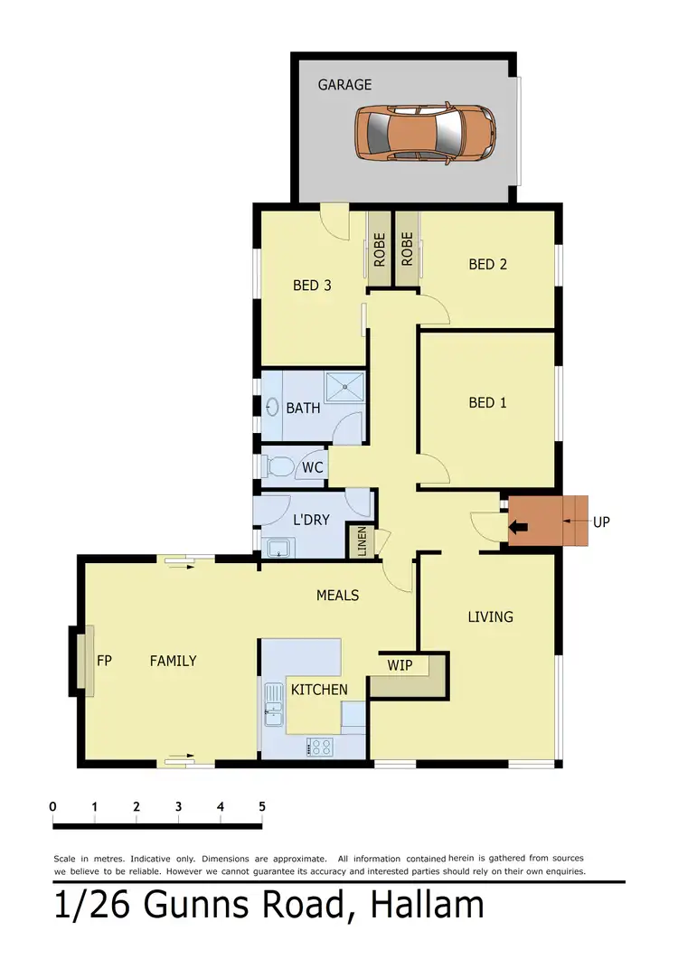 Floorplan of Homely house listing, 26A Gunns Road, Hallam VIC 3803