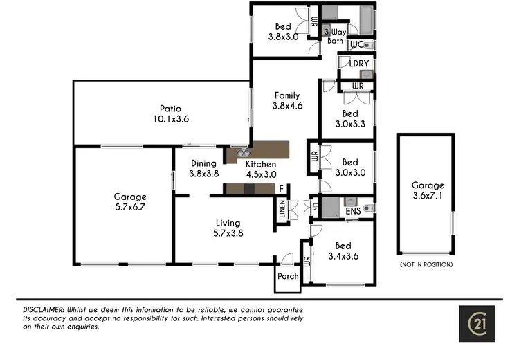 Floorplan of Homely house listing, 17a Hunter Street, Riverstone NSW 2765