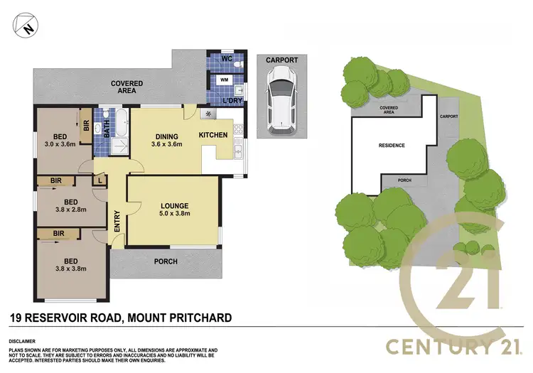 Floorplan of Homely house listing, 19 Reservoir Road, Mount Pritchard NSW 2170
