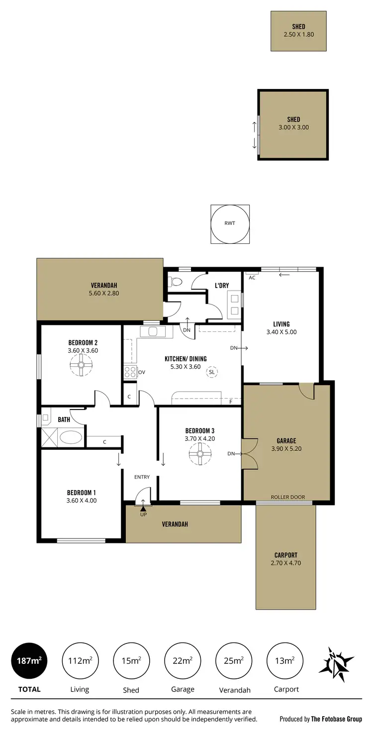 Floorplan of Homely house listing, 23 Press Road, Brooklyn Park SA 5032