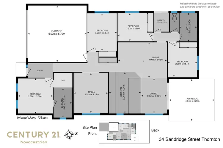 Floorplan of Homely house listing, 34 Sandridge Street, Thornton NSW 2322