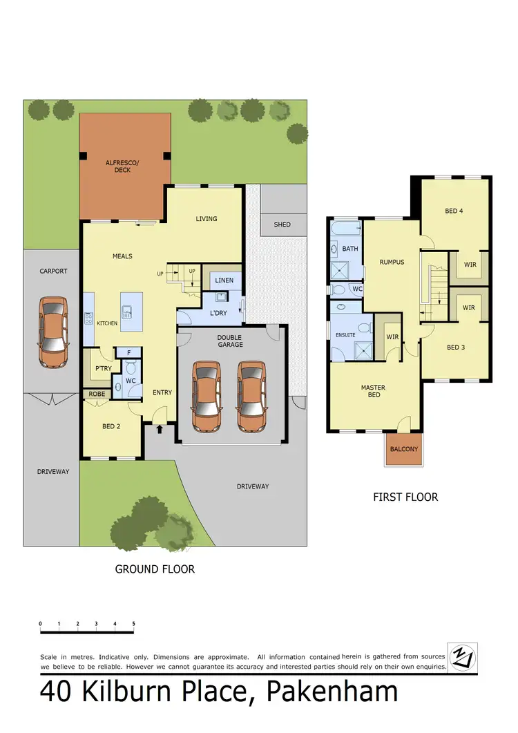 Floorplan of Homely house listing, 40 Kilburn Place, Pakenham VIC 3810