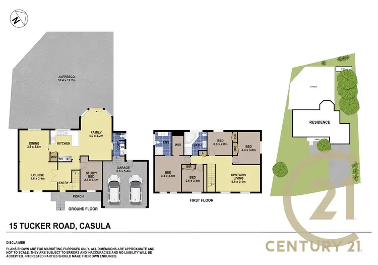 Floorplan of Homely house listing, 15 Tucker Road, Casula NSW 2170
