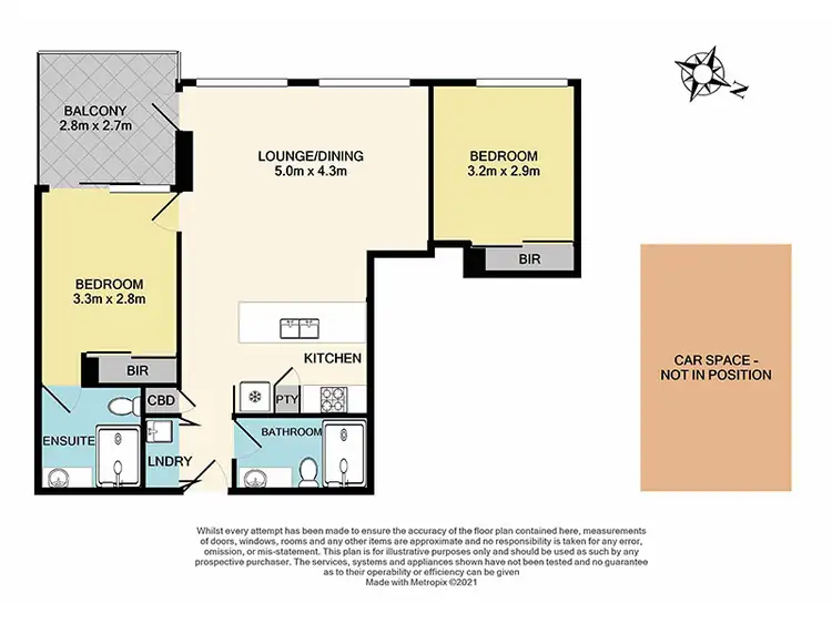 Floorplan of Homely apartment listing, 101/14 Elliott Avenue, Carnegie VIC 3163
