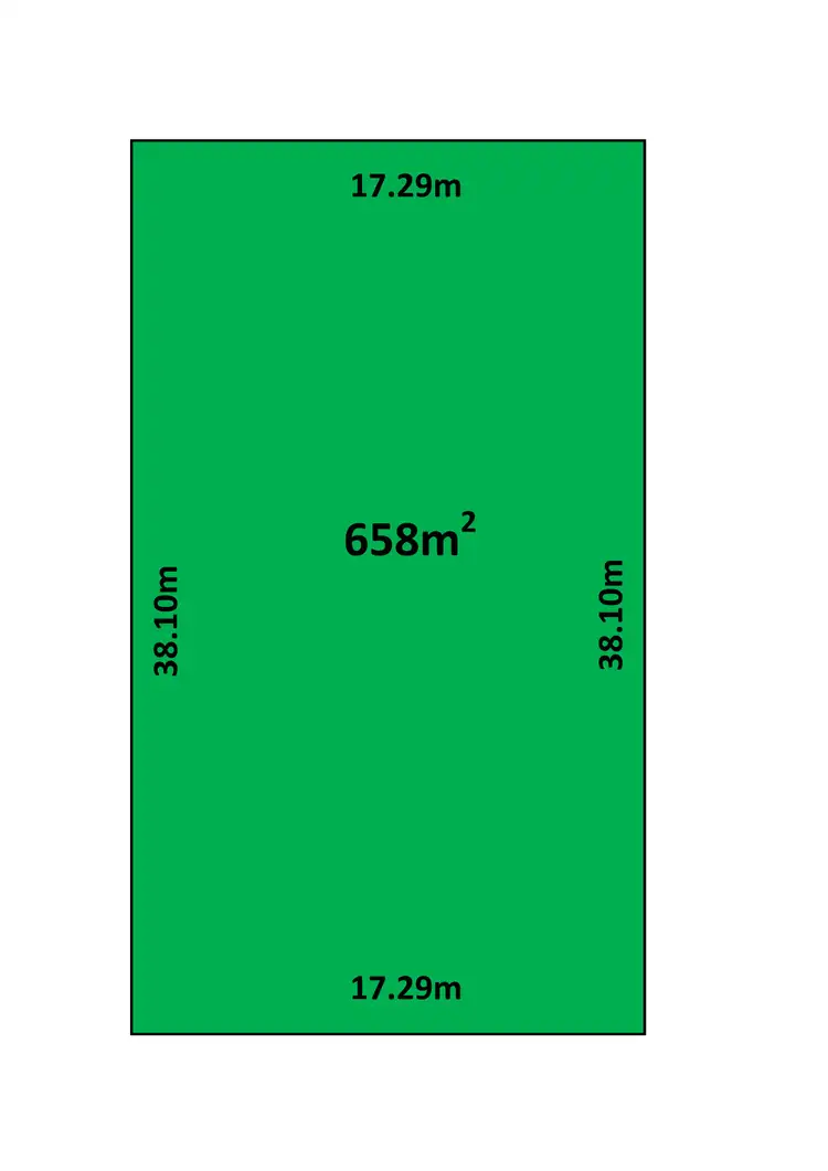 Floorplan of Homely land listing, 21 George Parade, Sellicks Beach SA 5174