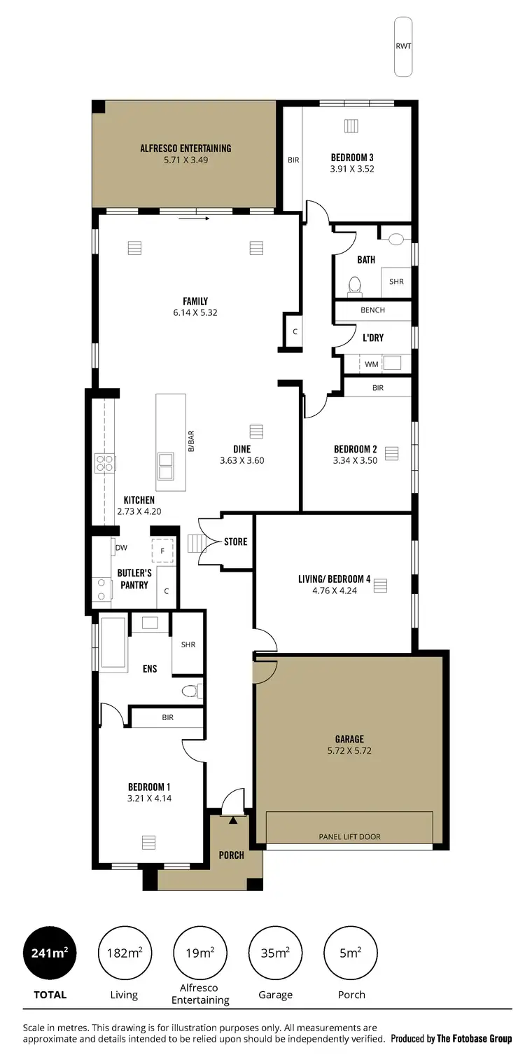 Floorplan of Homely house listing, 13 Bellaview Road, Flagstaff Hill SA 5159