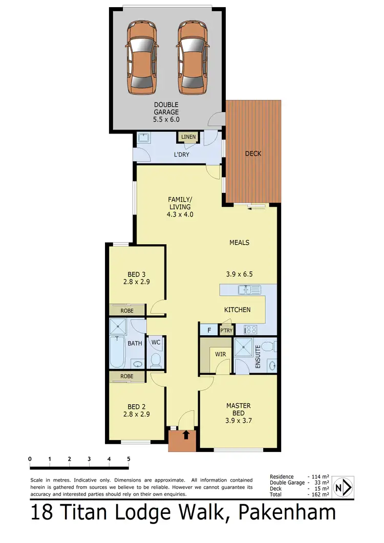 Floorplan of Homely house listing, 18 Titan Lodge Walk, Pakenham VIC 3810