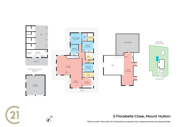 Floorplan of Homely house listing, 5 Florabelle Close, Mount Hutton NSW 2290