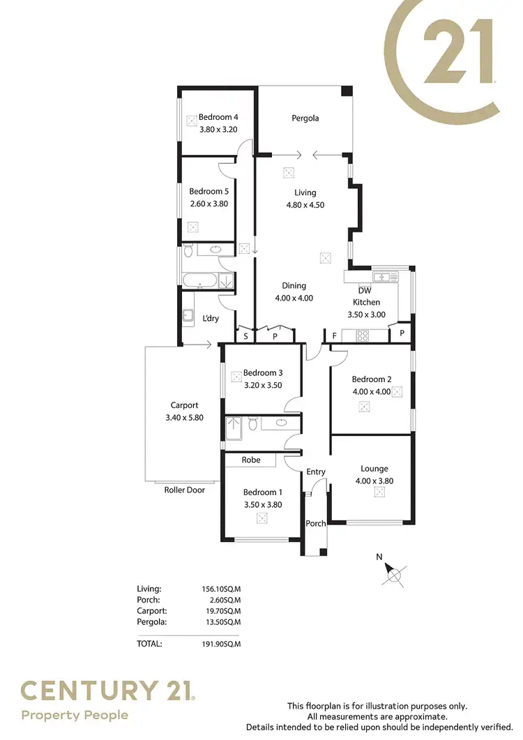 Floorplan of Homely house listing, 6 River Darling Pass, Blakeview SA 5114