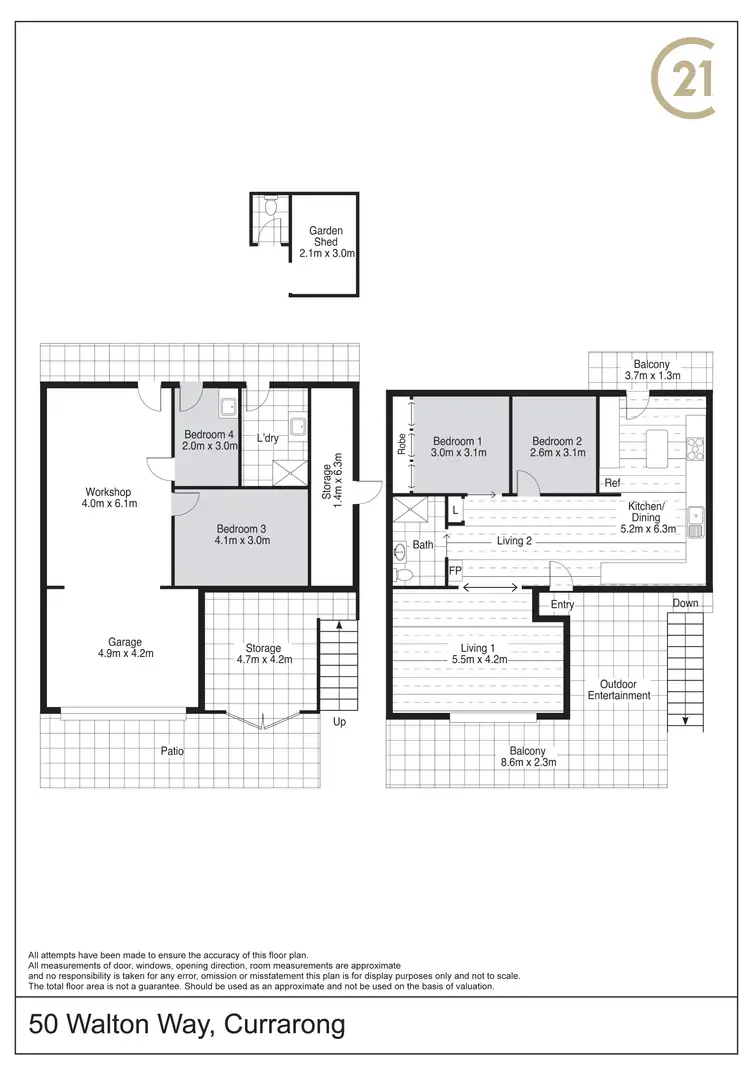 Floorplan of Homely house listing, 50 Walton Way, Currarong NSW 2540
