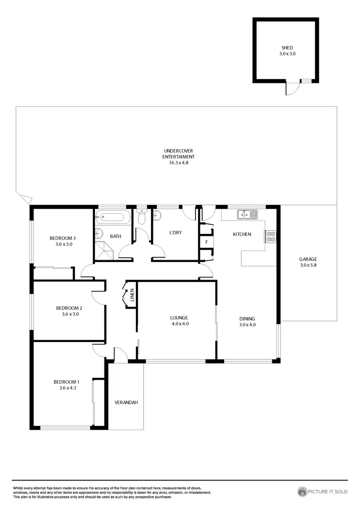 Floorplan of Homely house listing, 4 Wattle Avenue, Royal Park SA 5014