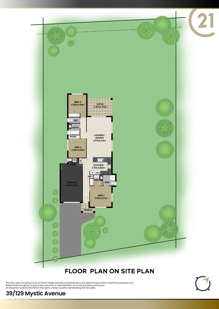 Floorplan of Homely house listing, 39/129 Mystic Avenue, Balgal Beach QLD 4816