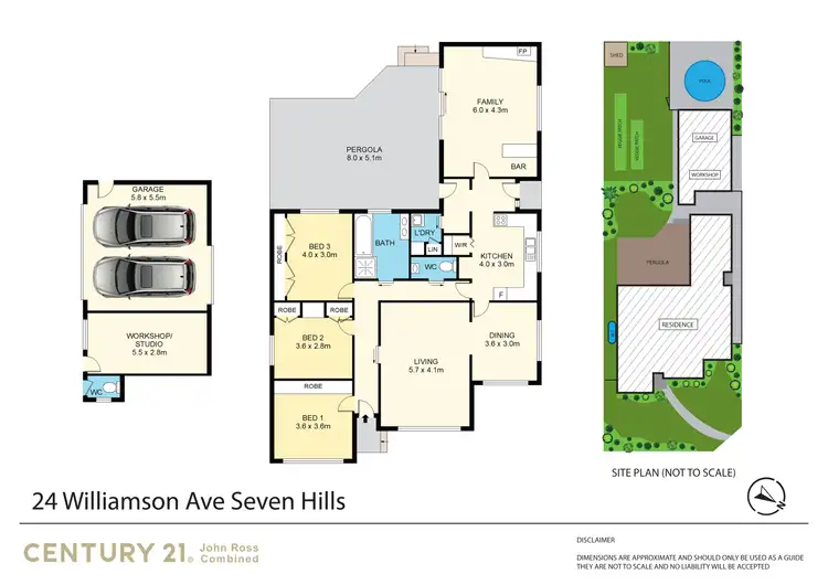 Floorplan of Homely house listing, 24 Williamson Avenue, Seven Hills NSW 2147