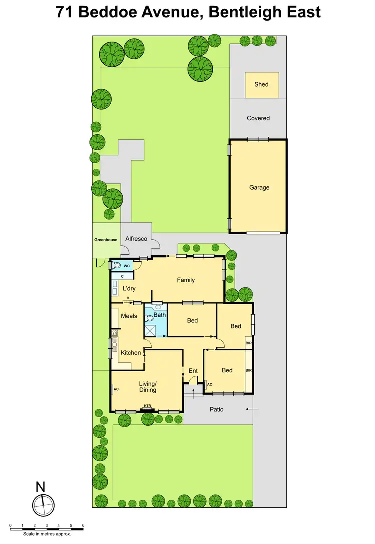 Floorplan of Homely house listing, 71 Beddoe Avenue, Bentleigh East VIC 3165