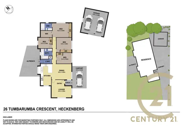Floorplan of Homely house listing, 26 Tumbarumba Crescent, Heckenberg NSW 2168