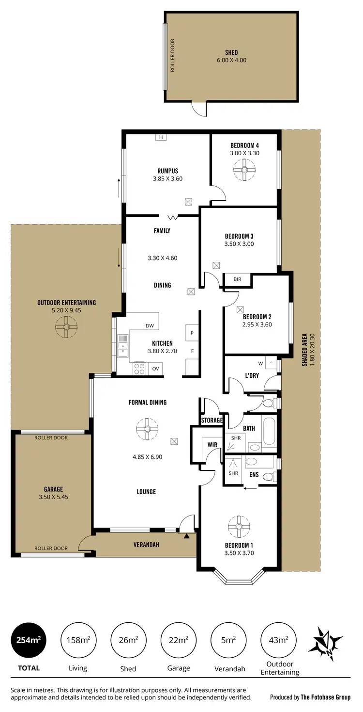 Floorplan of Homely house listing, 19 Holmeswood Court, Onkaparinga Hills SA 5163