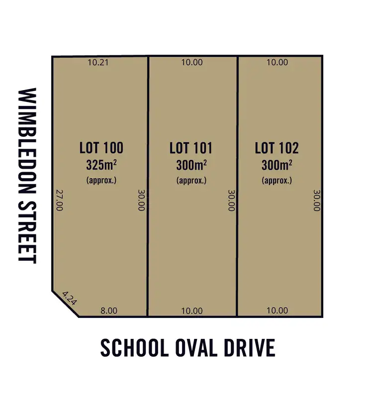 Floorplan of Homely land listing, Lot 100 - 35 School Oval Drive, Christie Downs SA 5164