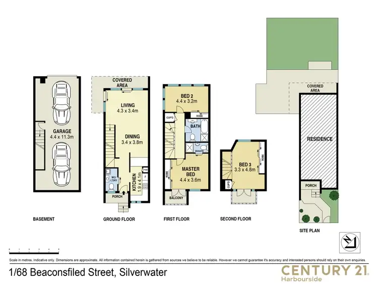 Floorplan of Homely townhouse listing, 1/68-72 Beaconsfield Street, Silverwater NSW 2128