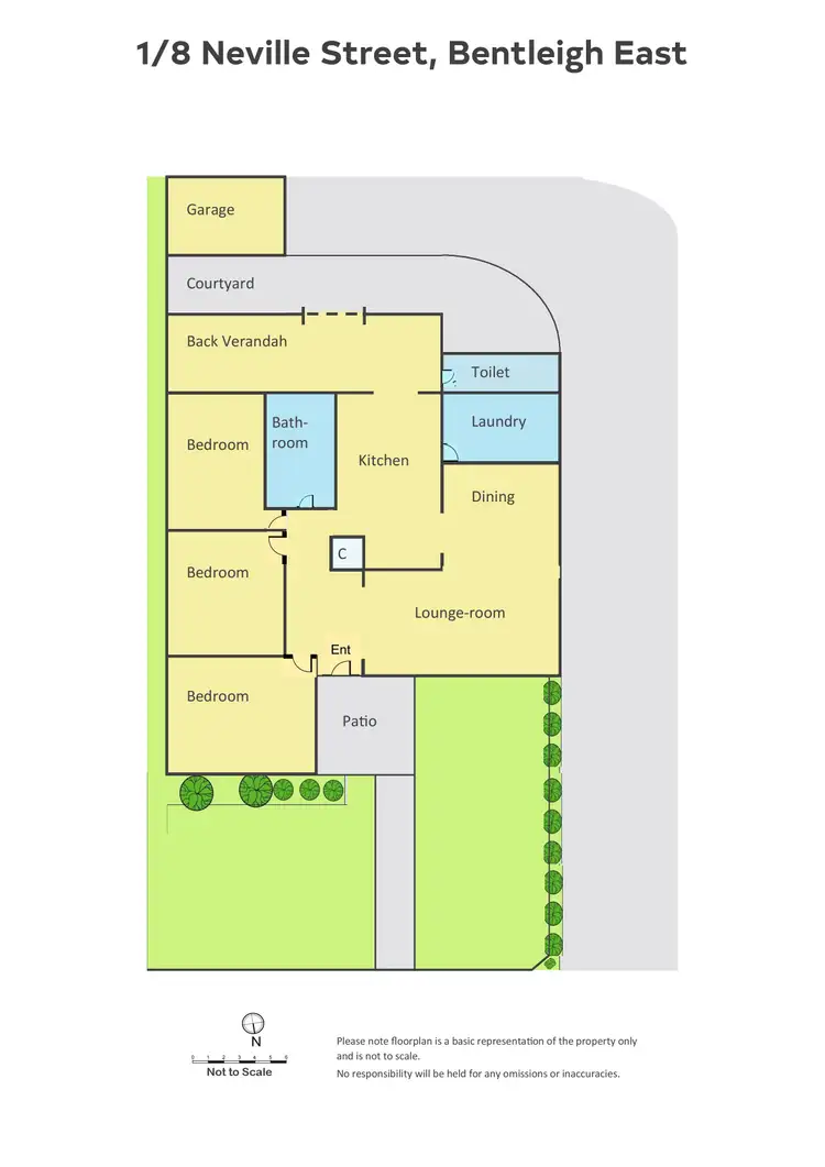 Floorplan of Homely house listing, 1/8 Neville Street, Bentleigh East VIC 3165
