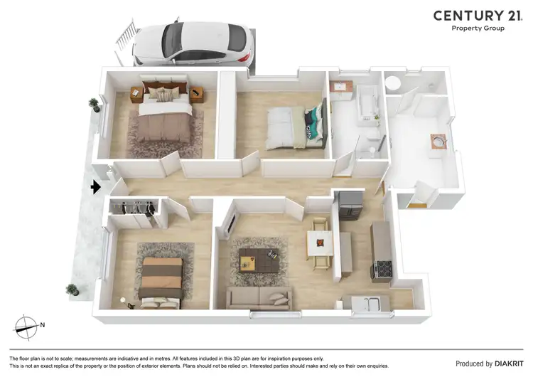 Floorplan of Homely house listing, 21 Manoon Road, Clayton South VIC 3169