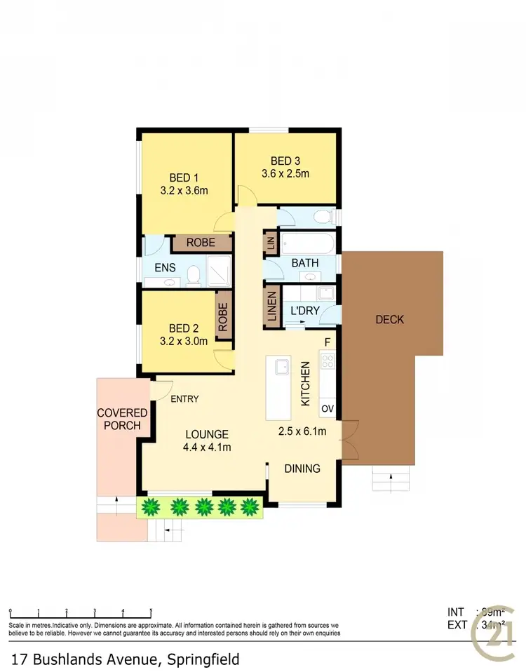 Floorplan of Homely house listing, 17 Bushlands Ave, Springfield NSW 2250