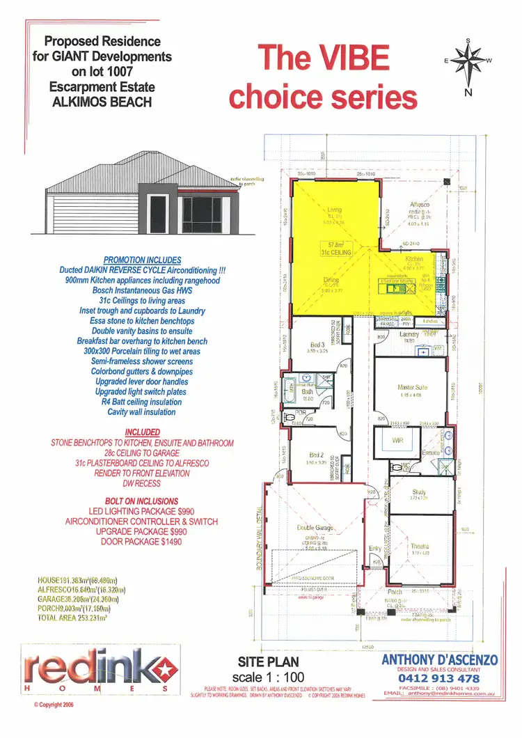 Floorplan of Homely house listing, 17 Mackerel Circuit, Alkimos WA 6038