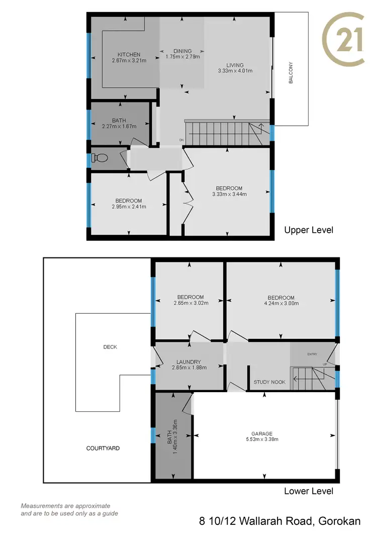 Floorplan of Homely townhouse listing, 8/10-12 Wallarah Road, Gorokan NSW 2263