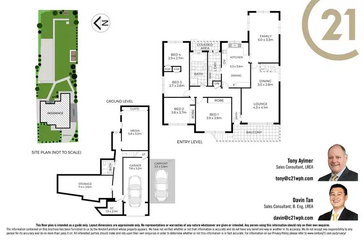 Floorplan of Homely house listing, 16 Carlisle Crescent, Beecroft NSW 2119