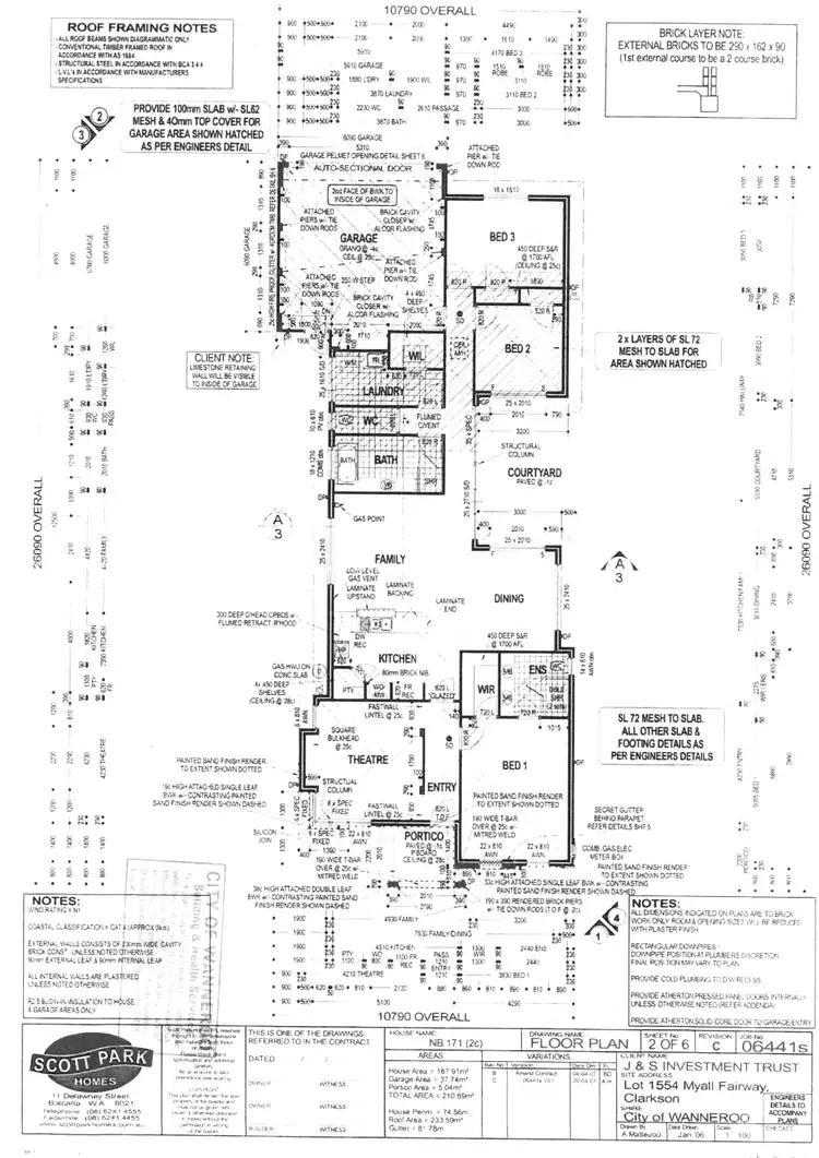 Floorplan of Homely house listing, 8 Myall Fairway, Clarkson WA 6030