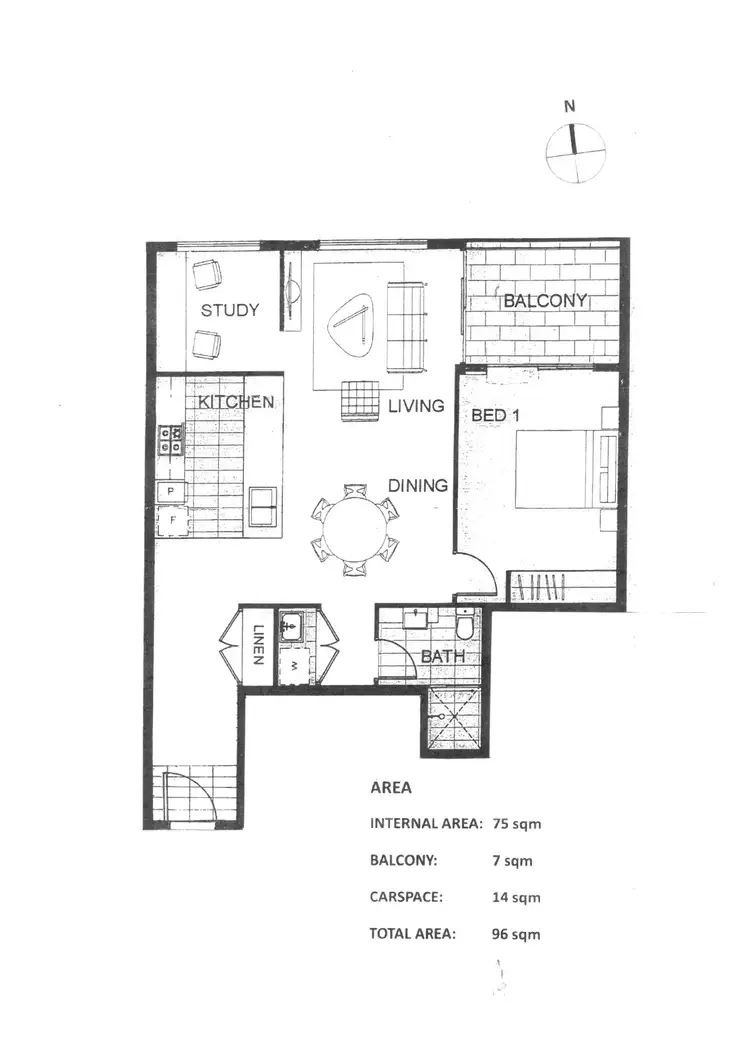 Floorplan of Homely apartment listing, 12/69 Elizabeth Drive, Liverpool NSW 2170