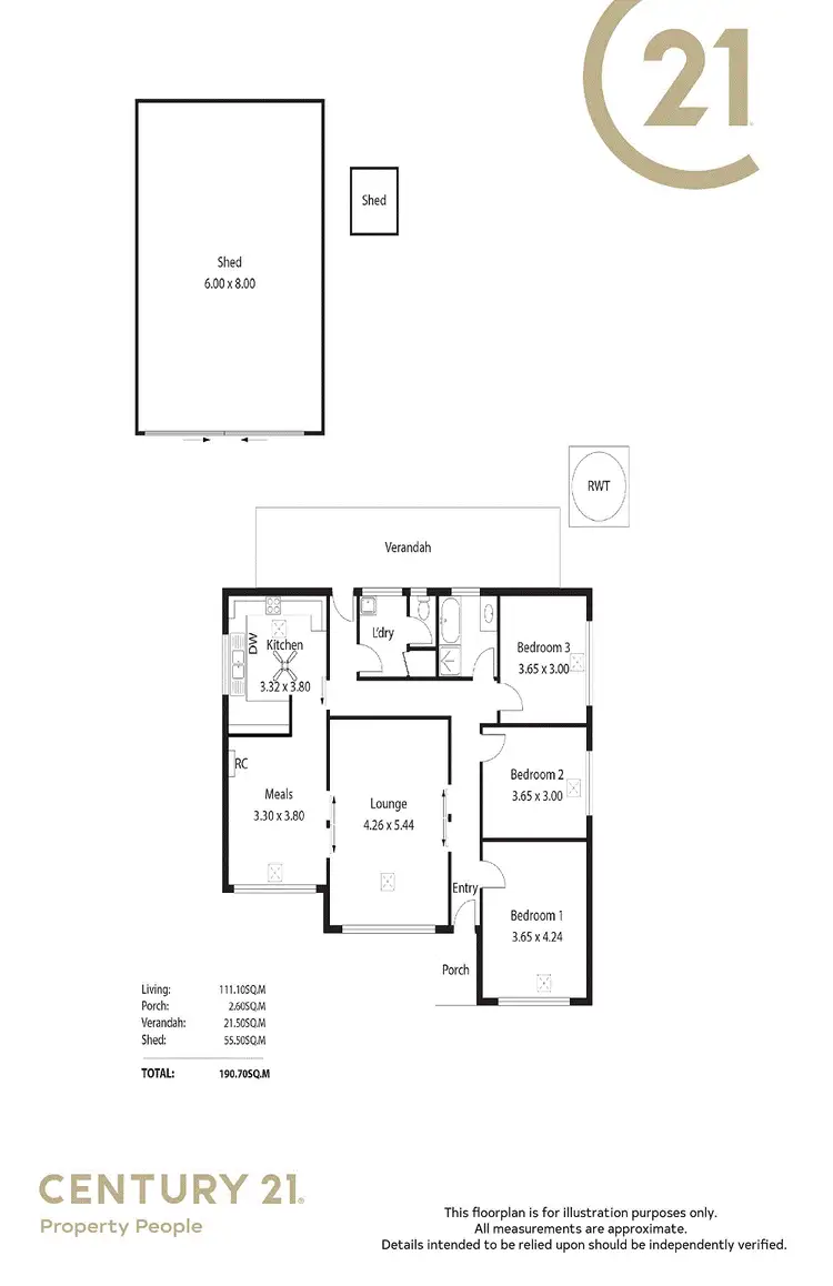 Floorplan of Homely house listing, 6 Malcolm Street, Salisbury SA 5108