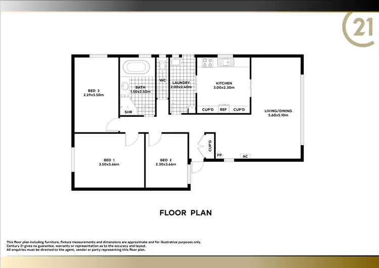 Floorplan of Homely house listing, 36 Franklin Street, Kingscote SA 5223