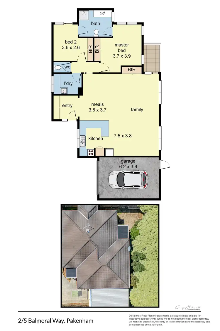 Floorplan of Homely house listing, 2/5 Balmoral Way, Pakenham VIC 3810