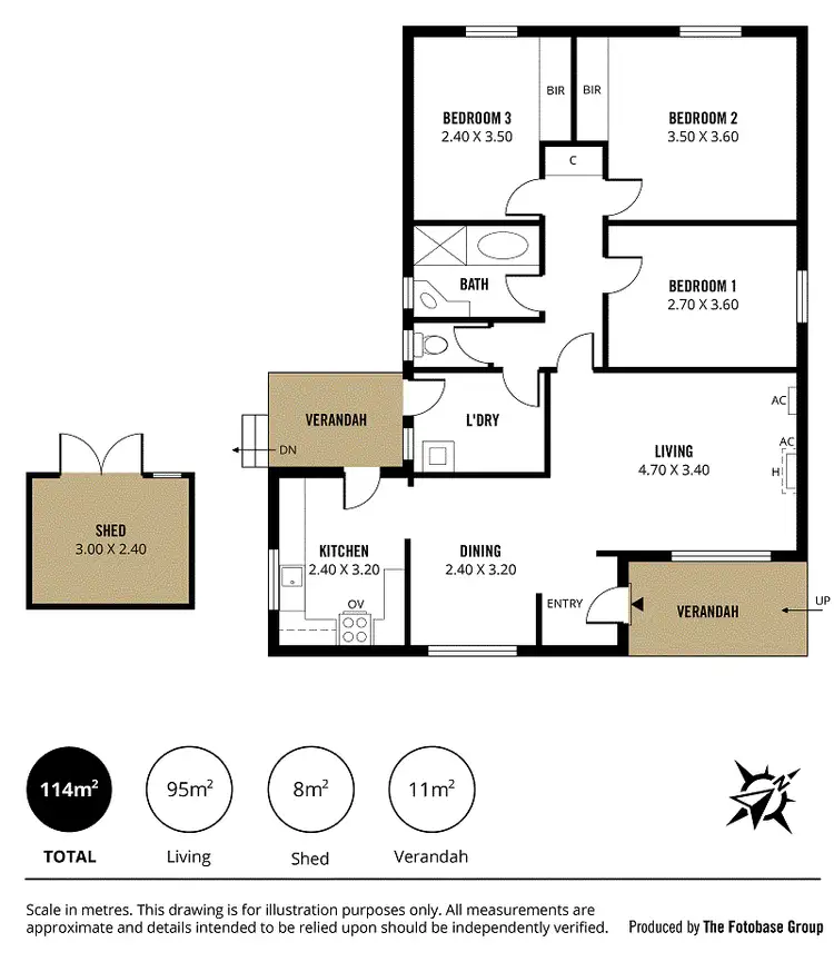 Floorplan of Homely house listing, 9 Isabella Road, Morphett Vale SA 5162