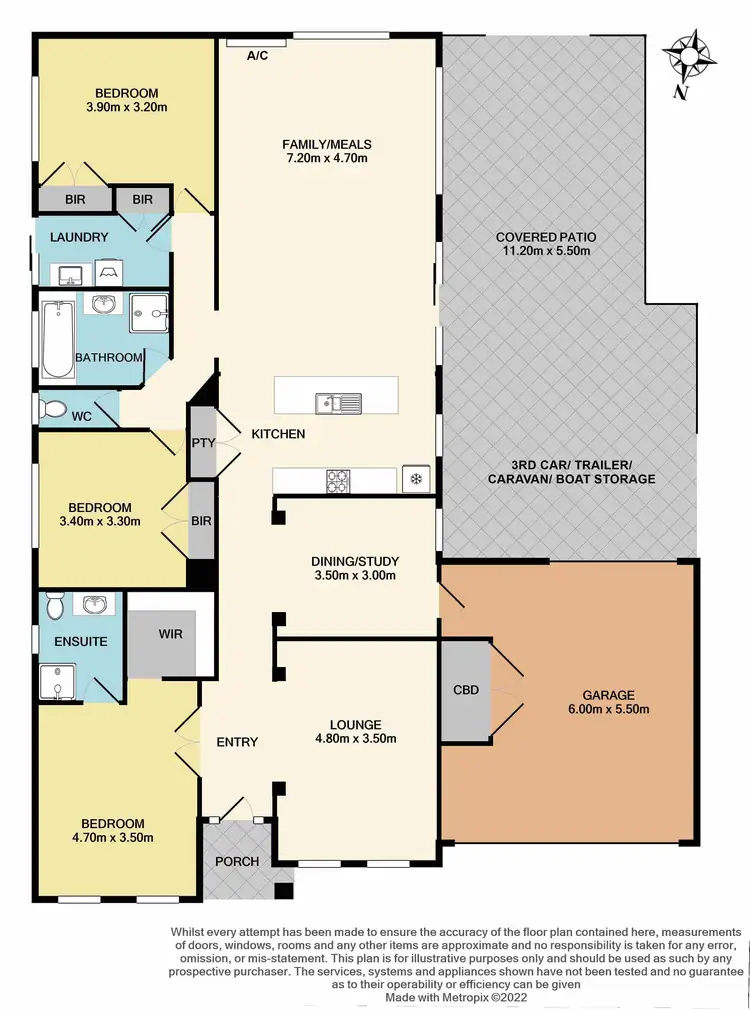 Floorplan of Homely house listing, 21 Bluehills Boulevard, Pakenham VIC 3810