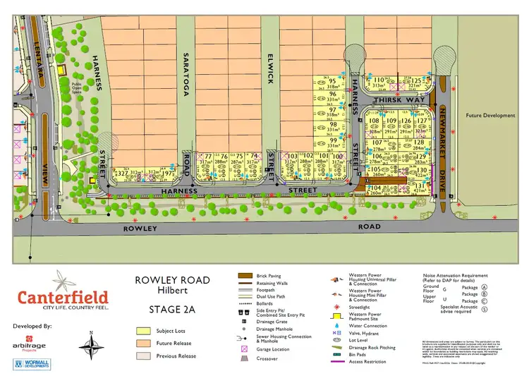 Floorplan of Homely land listing, Lot 98 Harness Street, Hilbert WA 6112