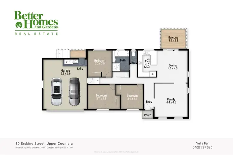 Floorplan of Homely house listing, 10 Erskine Street, Upper Coomera QLD 4209