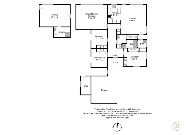 Floorplan of Homely house listing, 12 Cocker Place, Devonport TAS 7310