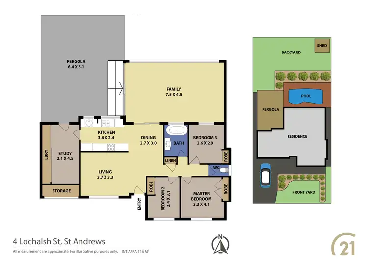 Floorplan of Homely house listing, 4 Lochalsh Street, St Andrews NSW 2566