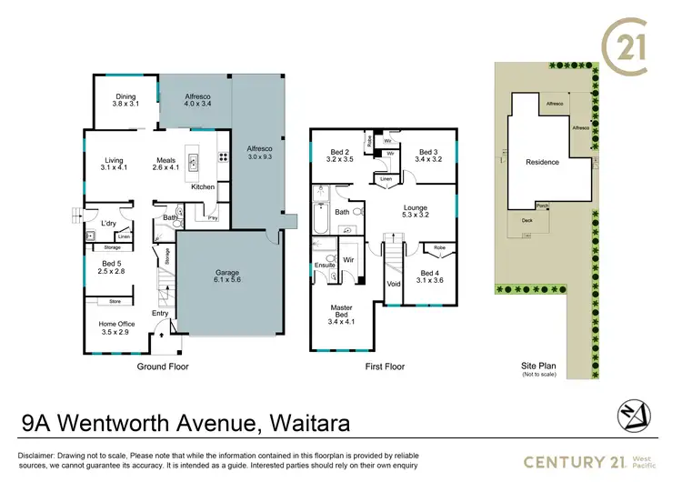 Floorplan of Homely house listing, 9A Wentworth Avenue, Waitara NSW 2077
