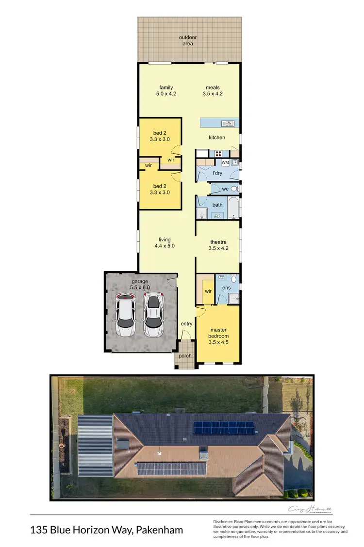 Floorplan of Homely house listing, 135 Blue Horizons Way, Pakenham VIC 3810