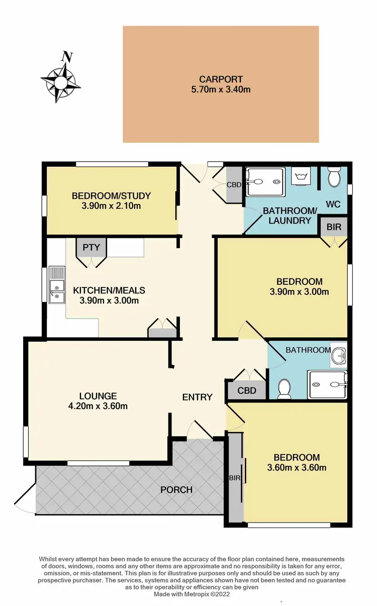 Floorplan of Homely house listing, 1/88 Scott Street, Dandenong VIC 3175