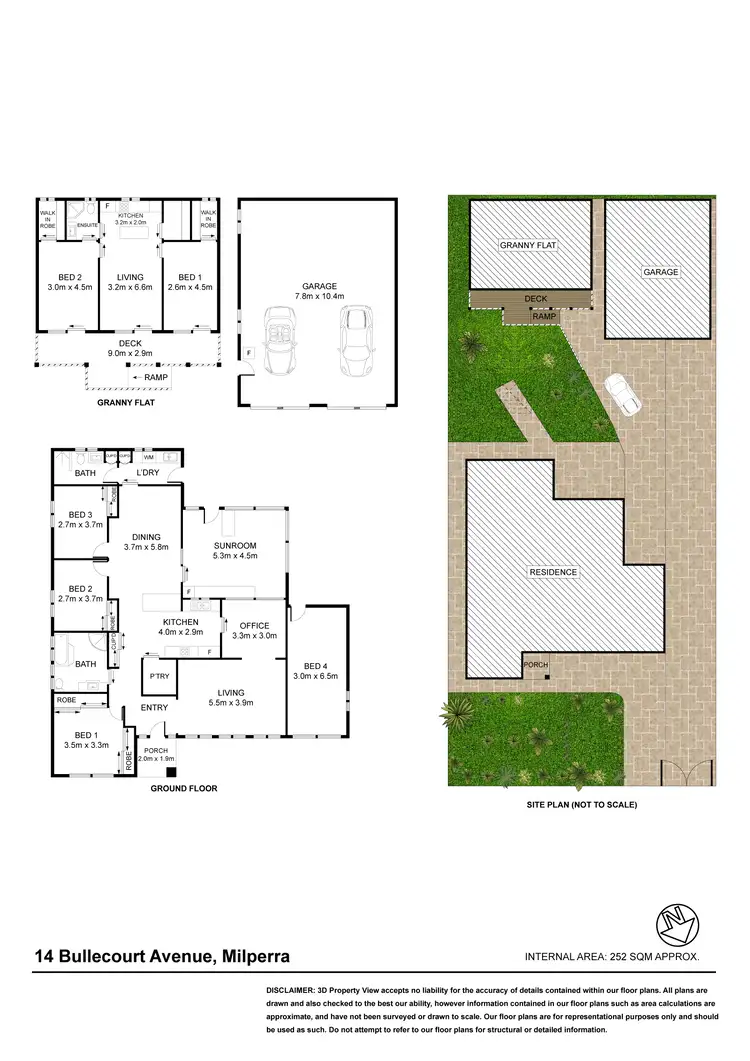 Floorplan of Homely house listing, 14 Bullecourt Avenue, Milperra NSW 2214
