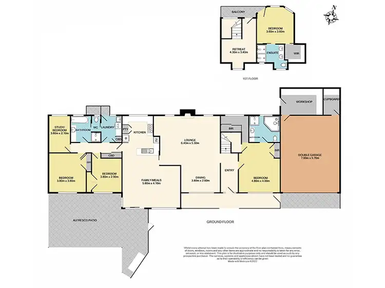 Floorplan of Homely house listing, 3 Tambo Court, Dandenong North VIC 3175