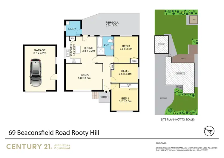 Floorplan of Homely house listing, 69 Beaconsfield Road, Rooty Hill NSW 2766