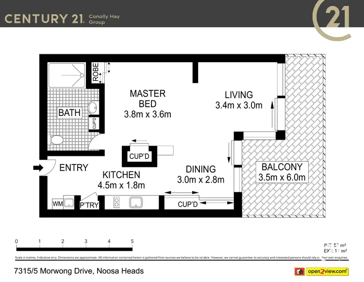Floorplan of Homely unit listing, 7315/5 Morwong Drive, Noosa Heads QLD 4567