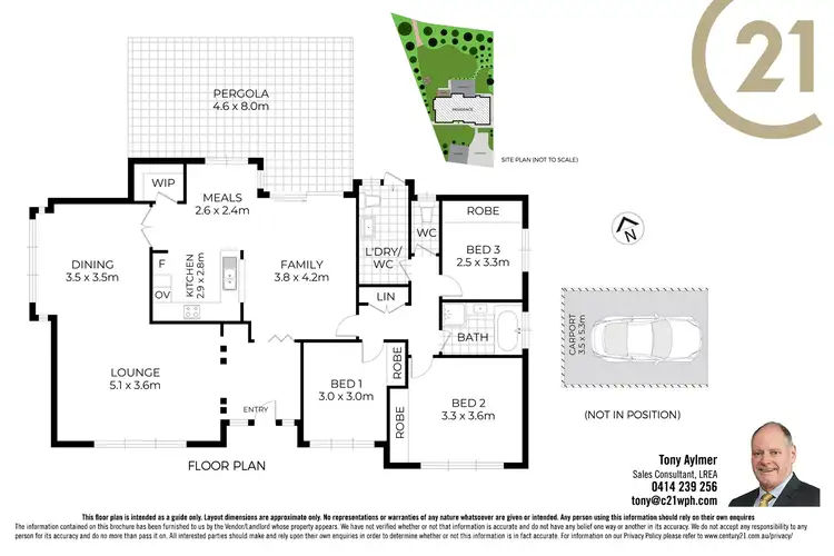 Floorplan of Homely house listing, 43A Bowerman Place, Cherrybrook NSW 2126
