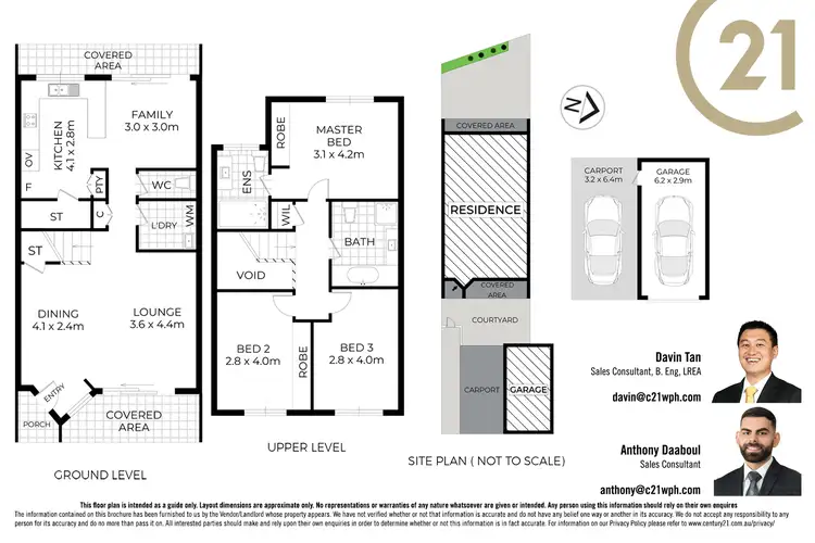 Floorplan of Homely townhouse listing, 6/45 Edward Bennett Drive, Cherrybrook NSW 2126
