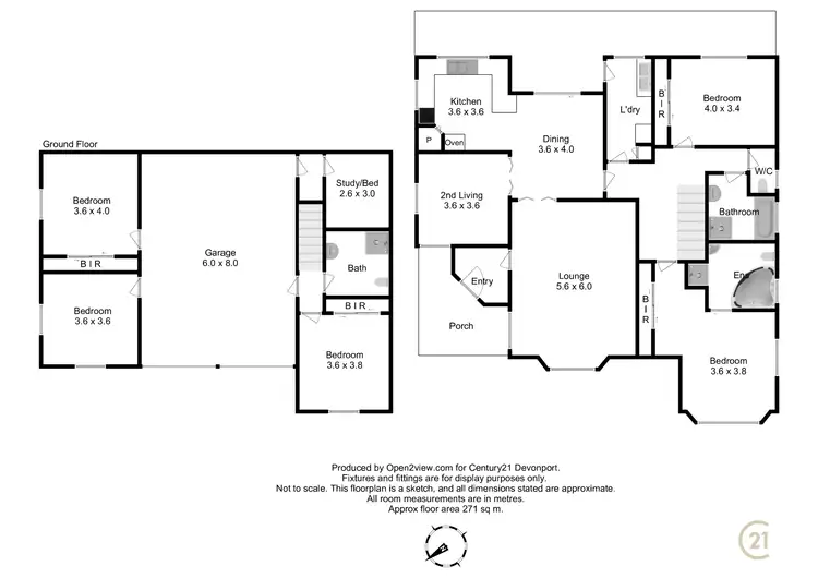 Floorplan of Homely house listing, 8 Pengali Place, Devonport TAS 7310